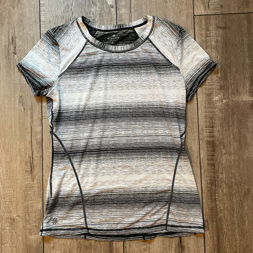 Athleta Grey Workout Top